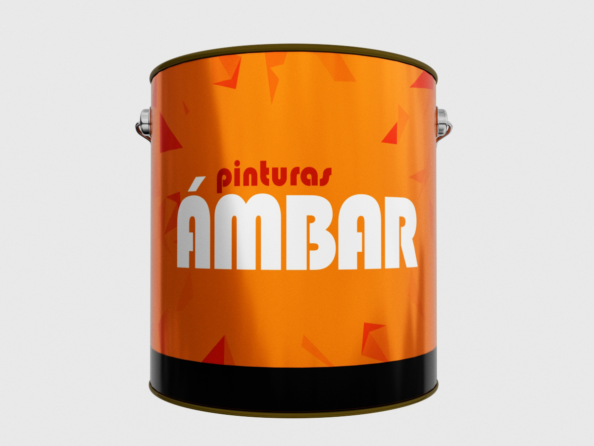 ESMALTE ÁMBAR ROJO 3.6 L