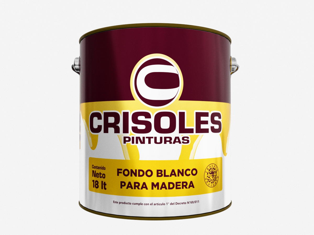 FONDO BLANCO P/MADERA 18 L