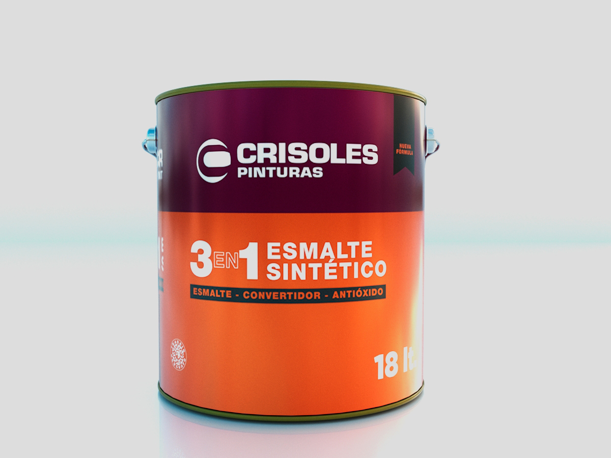 ESMALTE AMARILLO INTENSO 18 L