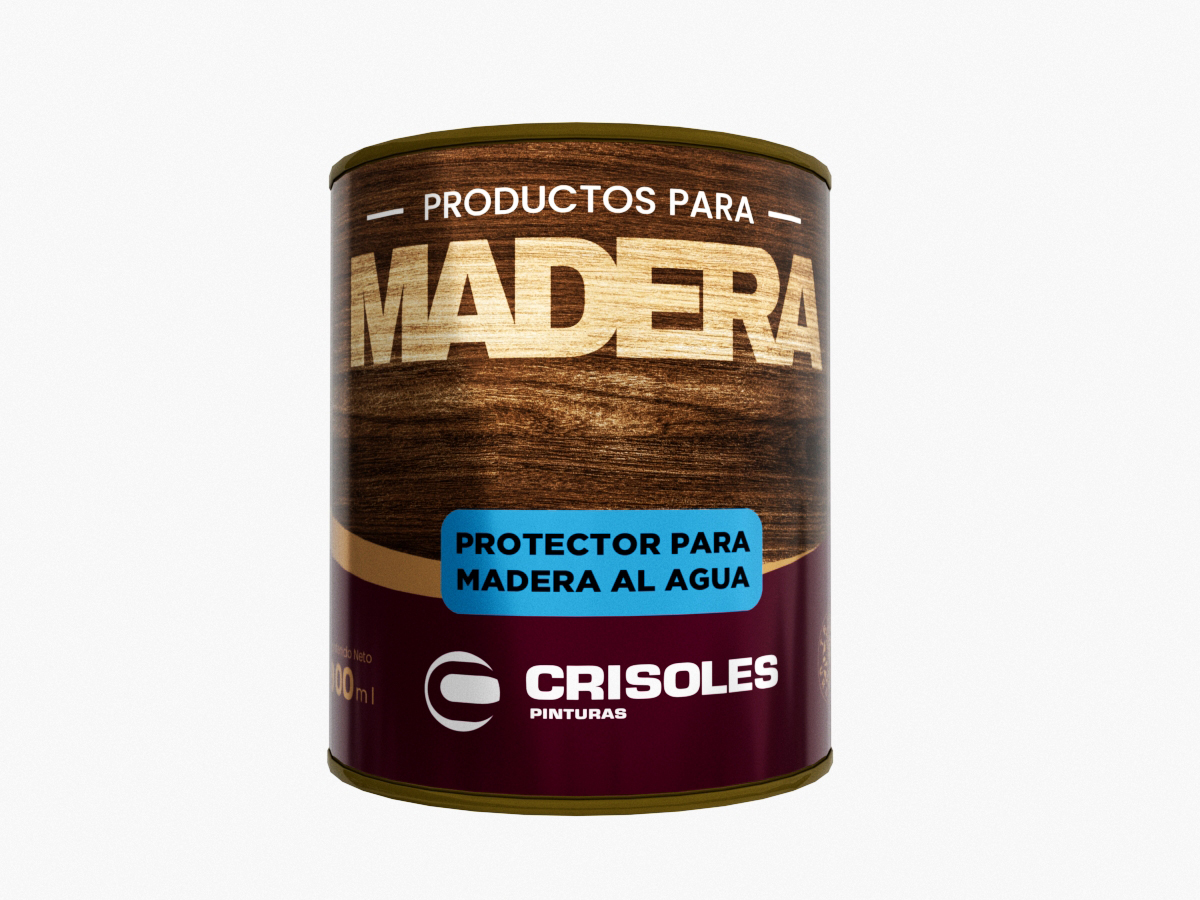 PROTECTOR DE MADERA AL AGUA CRISTAL 900 ML.